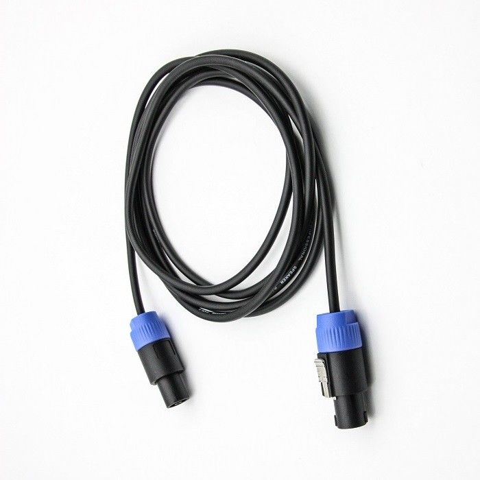 12 AWG খাঁটি তামা স্পিকার সংযোগকারী তারের 2.5 এসকিউ স্পিকার পিএ প্যাচ ক্যাবল ডিজে তারগুলি এম্প 10.1 মিমি জন্য