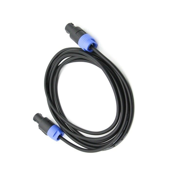 4 পোল স্পিকার স্পিকার ক্যাবল 12 AWG খাঁটি তামা 2.5 SQ স্পিকার পিএ প্যাচ কর্ড ডিজে তারগুলি