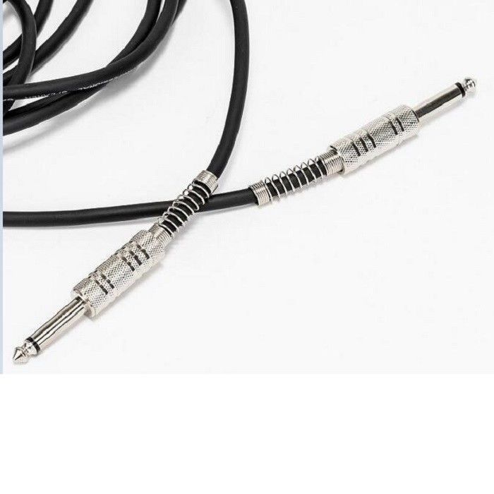 18GA স্পিকার অডিও ক্যাবল 18AWG স্বচ্ছ স্পিকার ক্যাবল 1/4 ইঞ্চি ক্যাবল 6.35 সোজা
